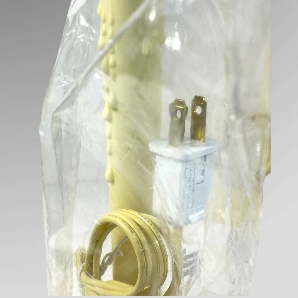 Electric Window Candles Set of 3 Retro Vintage Inspired Ivory Christmas Decor